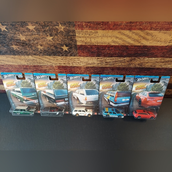 HOT WAGON'S Complete Set of 5 - Picture 2 of 8